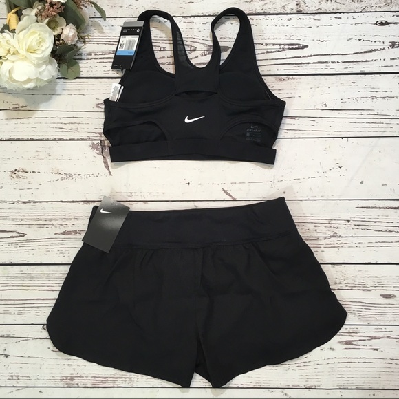 Nike pro classic bra and shorts set NWT - Picture 2 of 15